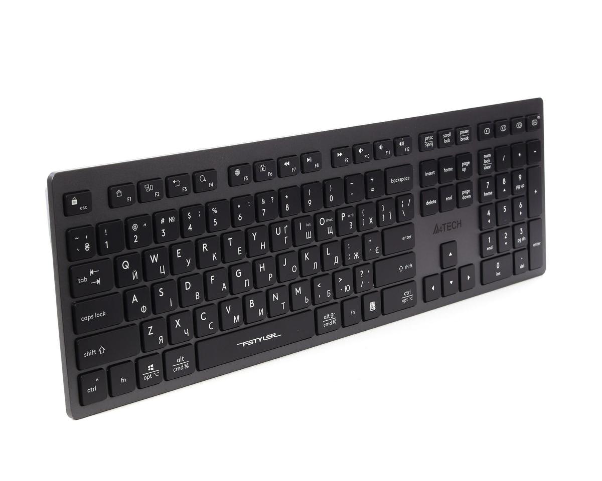 Клавіатура A4-Tech Fstyler FBX50C Grey
