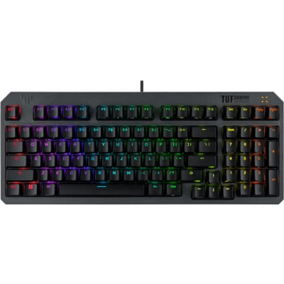 Клавiатура Asus TUF Gaming K3 Gen II Opti-Mech RGB 97key Switches ABS Black (90MP0390-BKMA00)