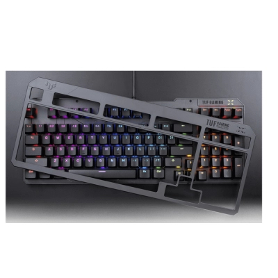 Клавiатура Asus TUF Gaming K3 Gen II Opti-Mech RGB 97key Switches ABS Black (90MP0390-BKMA00)