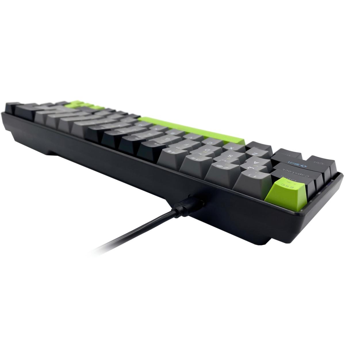 Клавіатура ігрова механічна Media-Tech MT1260 RED CORE MX60, Anti-Ghosting, 68кл, PC/Mac (MT1260)
