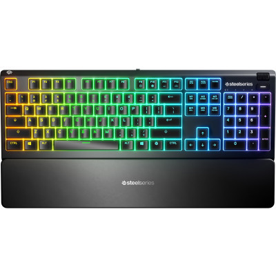 Клавіатура SteelSeries Apex 3 USB UA Black (64795)