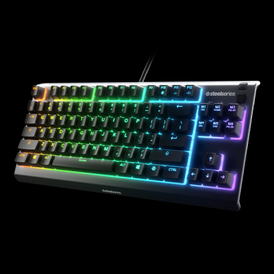 Клавiатура SteelSeries Apex TKL USB (64831) (1390340)