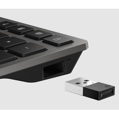 Клавіатура HP 720 Multi-Device Rechargeable Wireless/Bluetooth UA Black (9T5B1AA)
