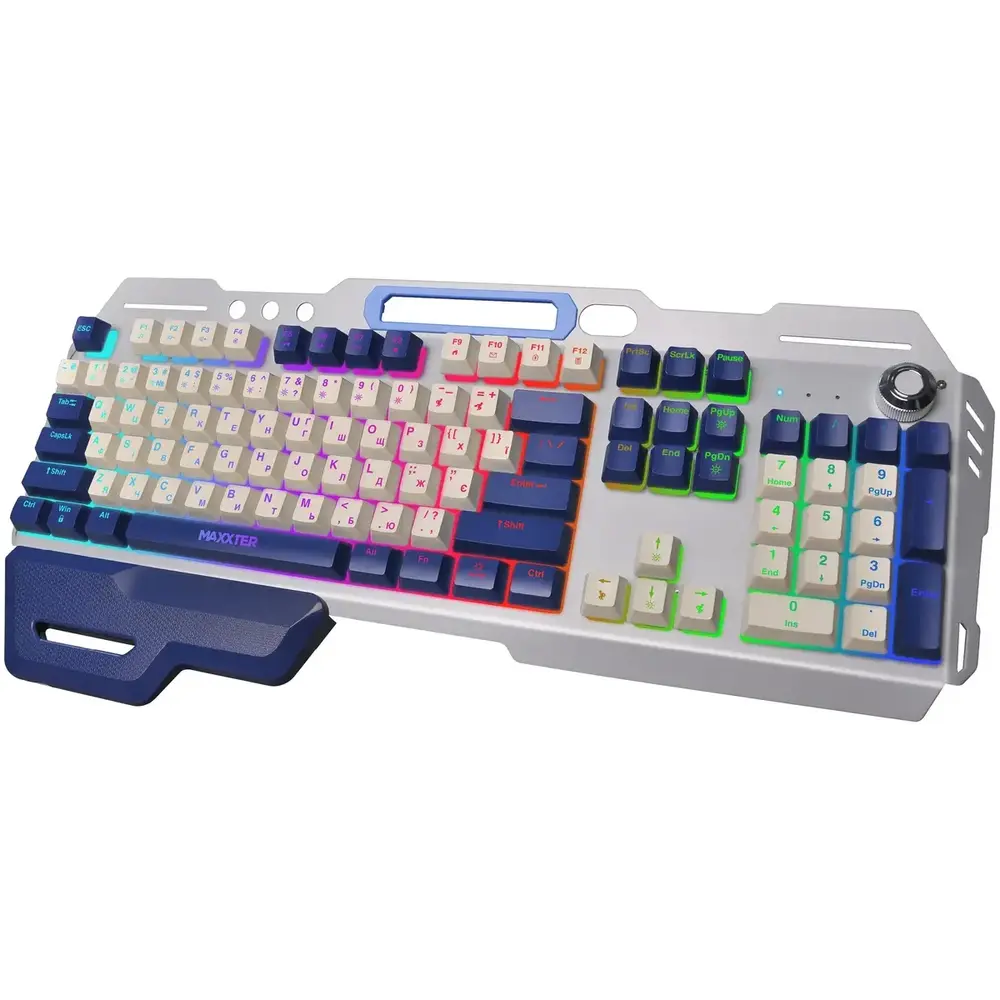 Клавiатура Maxxter KBG-RGB-01-UA