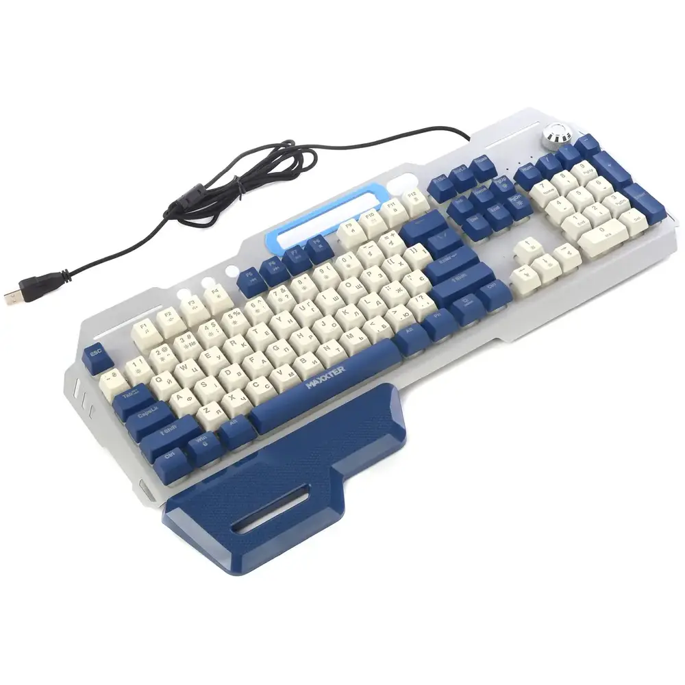 Клавiатура Maxxter KBG-RGB-01-UA