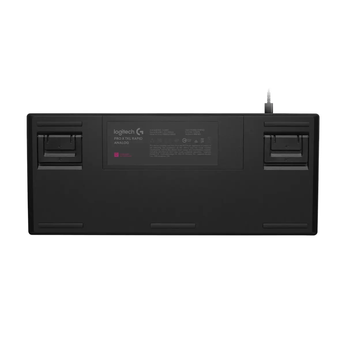 Клавiатура Logitech G PRO X TKL Rapid Black (920-013233)