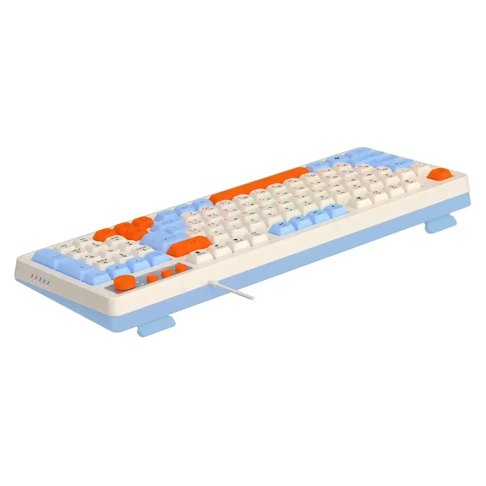 Клавiатура Maxxter KBG-3C01-UA White