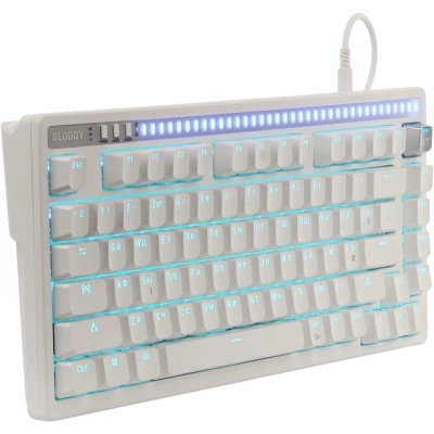 Клавіатура A4Tech Bloody AT75 USB RGB UA White (4711421002776)