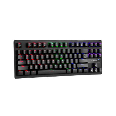 Клавіатура Xtrike ME GK-979 5 colors-LED Mechanical Red Switch USB Black (GK-979)