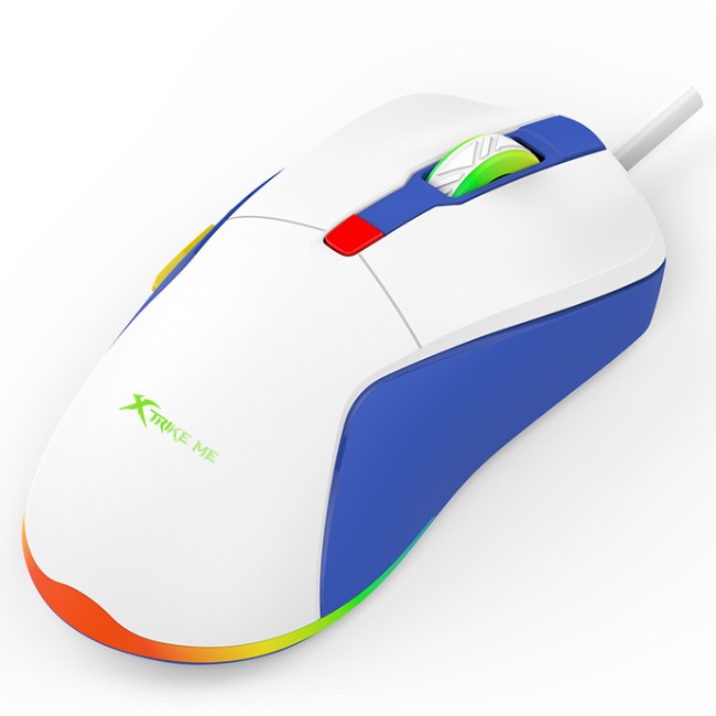 Мишка Xtrike ME GM-227 Led USB White (GM-227)