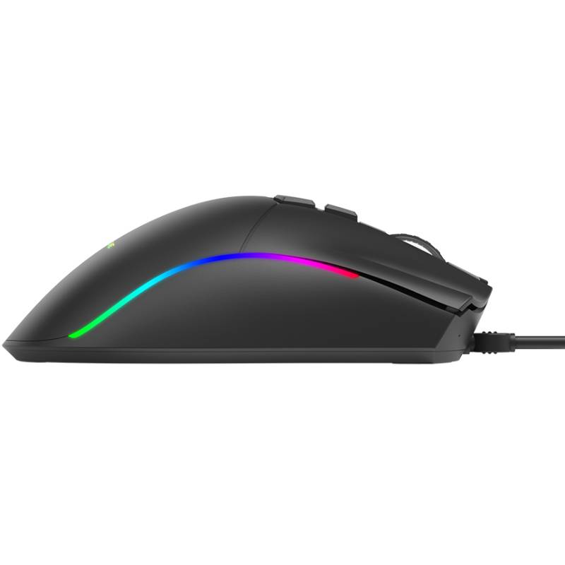 Мишка XTRIKE ME GM-226, ігрова, USB, 7200dpi., 7кн.,RGB, чорна (GM-226)