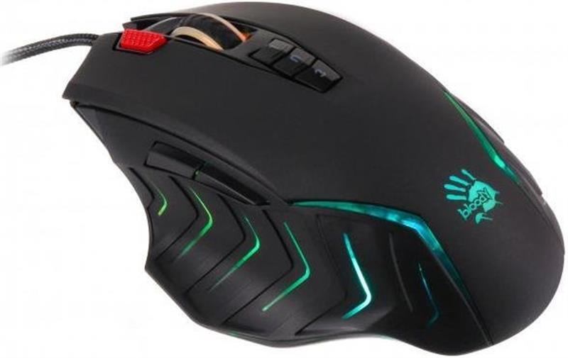 Ігрова миша Activated, Extra Fire Button, 8000 CPI, RGB, 20M натискань Bloody (J95s Bloody (Black)) (1773912)