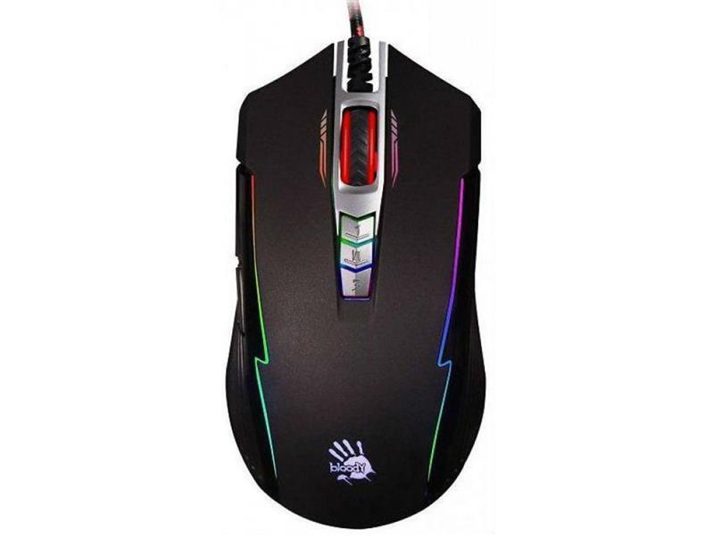 Ігрова миша Bloody Activated, RGB, 8000 CPI, 20M натискань Bloody (P93s Bloody (Stone black)) (1773914)