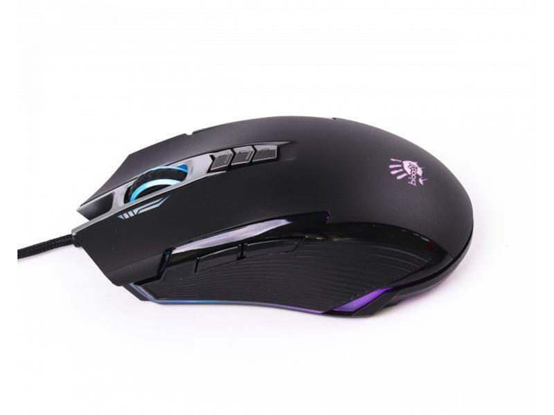 Ігрова миша Bloody Activated, RGB, 8000 CPI, 20M натискань Bloody (P93s Bloody (Stone black)) (1773914)