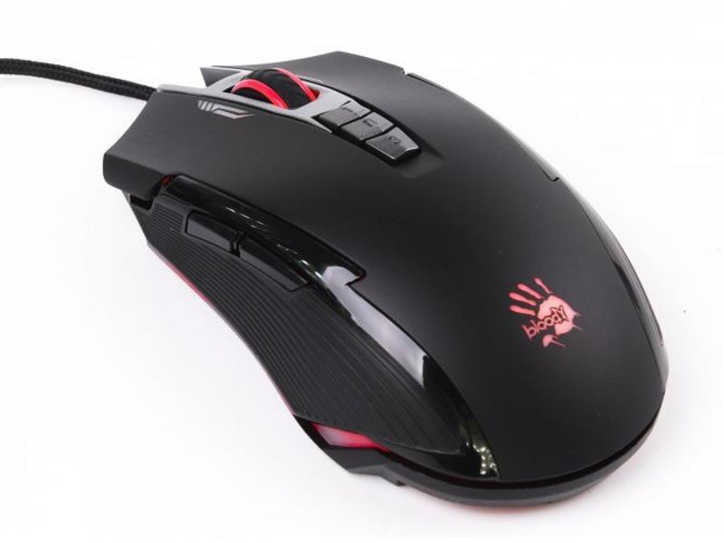 Ігрова миша Bloody Activated, RGB, 8000 CPI, 20M натискань Bloody (P93s Bloody (Stone black)) (1773914)