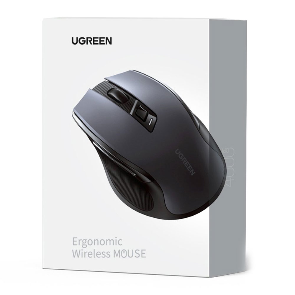 Мишка Ugreen MU006 Ergonomic Wireless Black (90545)