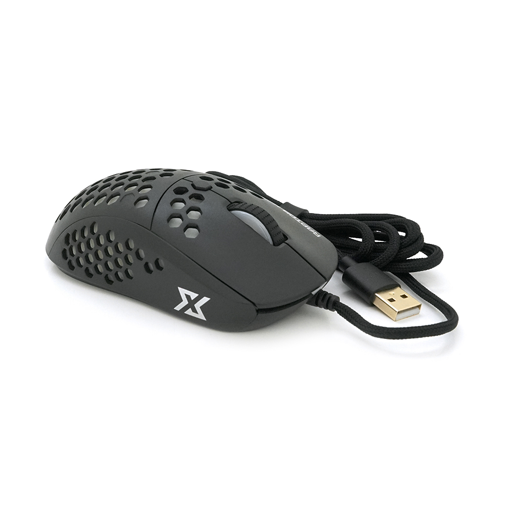 Ігрова миша провідна RAPTOR UX2 X 6 кнопок 200-4800 DPI Led Lighting RGB 18 м Win7/8/10 Mac OS Black COLOR BOX (1782644)