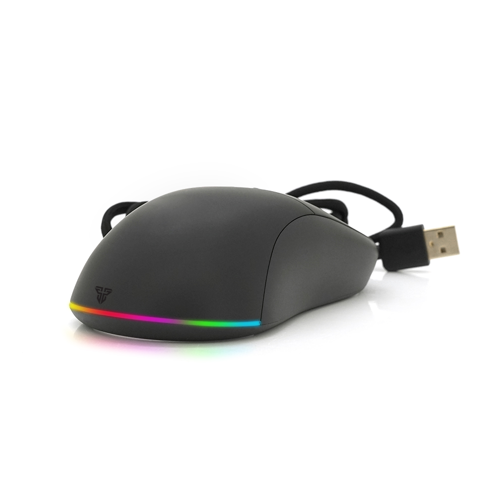 Ігрова миша дротова HELIOSUX3V2 6 кнопок 200-4800 DPI Led Lighting RGB 18 м Win7 / 8/10 Mac OS Black COLOR BOX (1782645)