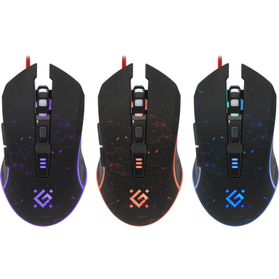 Мишка Defender Draglen GM-907 RGB USB Black (52907)