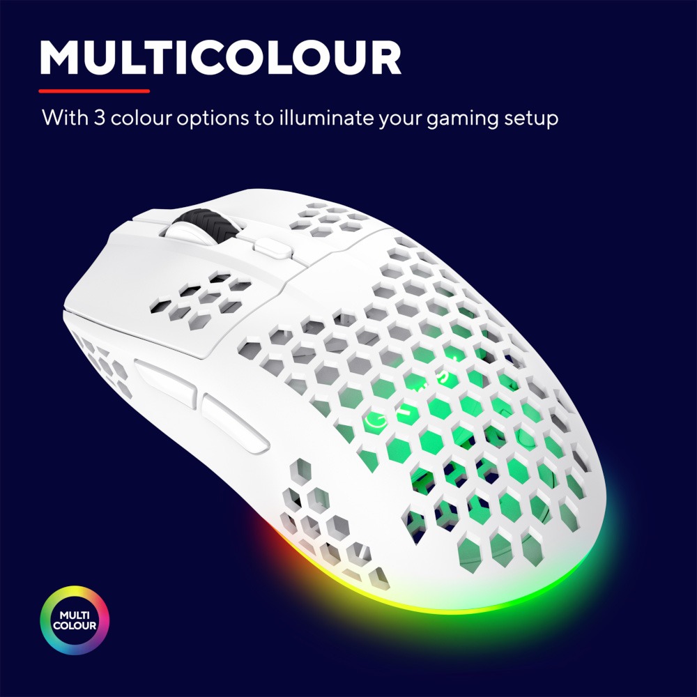 Бездротова Мишка GXT 929W Helox Ultra-lightweight  Wireless Gaming Mouse 6400 Dpi GXT 929W Helox TRUST (25390)