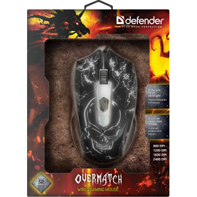Мишка Defender Overmatch GM-069 USB Black (52069)