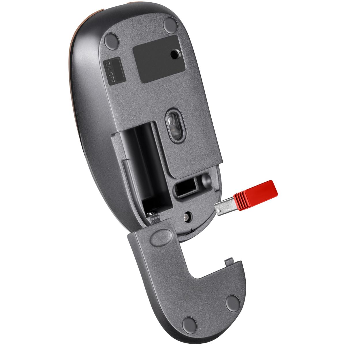Мишка Defender Wave MM-995 Silent Wireless Bronze (52992)