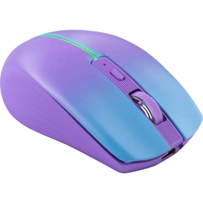 Мишка Defender Mystery MM301 LED Wireless/Bluetooth Violet (52301)