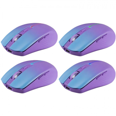Мишка Defender Mystery MM301 LED Wireless/Bluetooth Violet (52301)