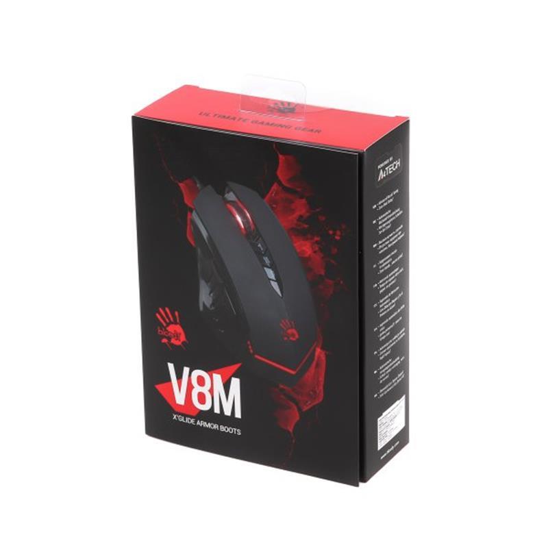 Ігрова миша Bloody, 3200dpi, чорний Bloody (V8M Bloody (Black))