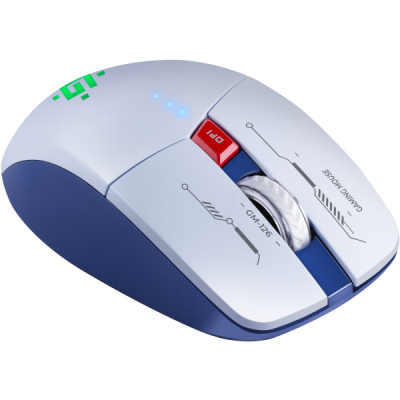 Мишка Defender Tisa GM-126 LED Wireless/Bluetooth White/Blue (52126)