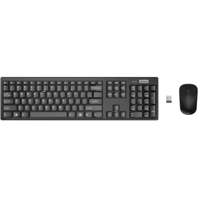Клавіатура Lenovo 100 Wireless UA Black (GX31Q28916)