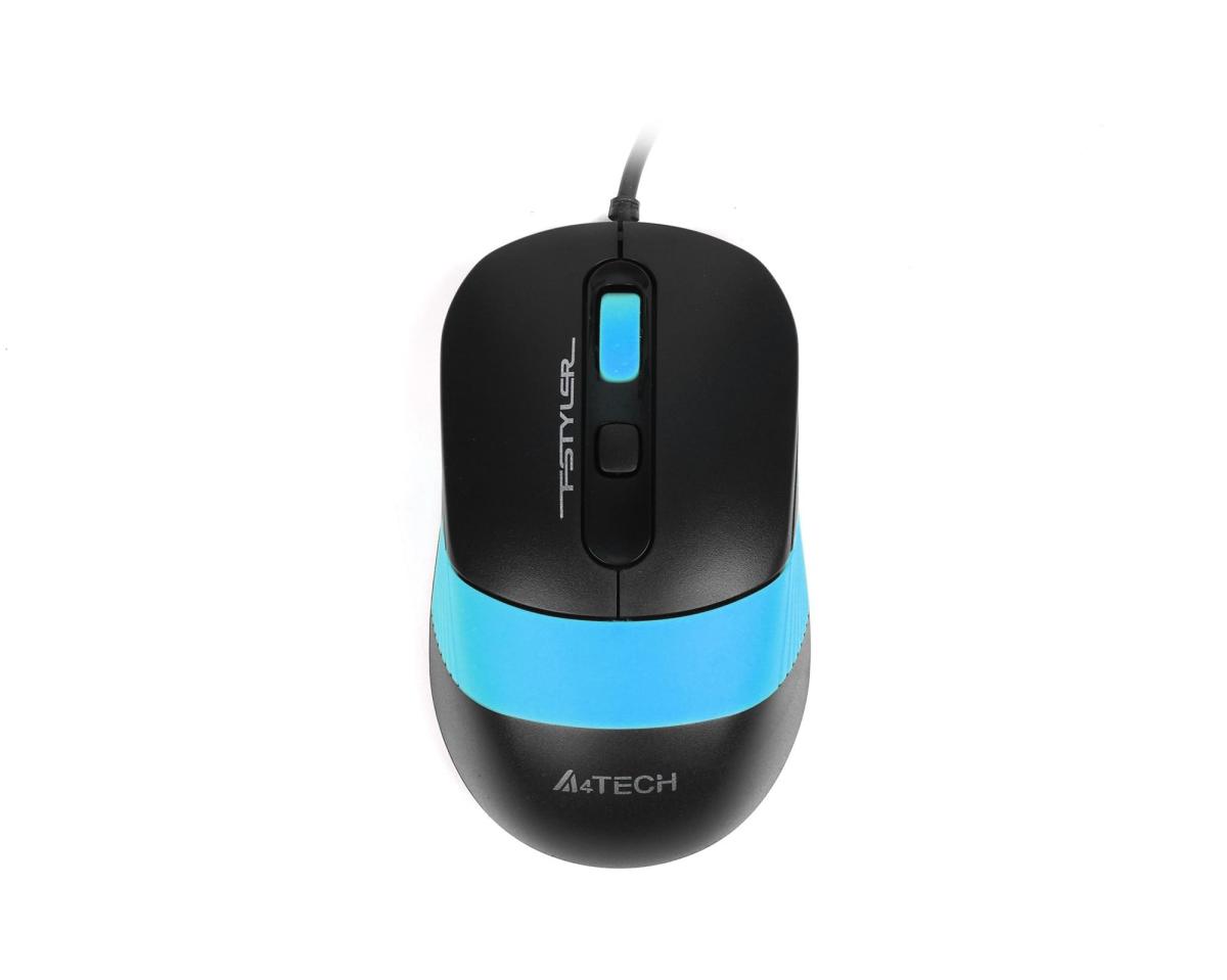 Комплект (клавіатура, миша) A4Tech F1010 Black/Blue