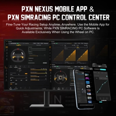 Кермо PXN V10 Ultra Bundle for PS4/XBOX/Xbox Series X|S/PC (PXN-V10 Ultra EU)