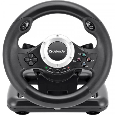 Кермо Defender Turbo Pro for PC/PS3/PS4/Xbox USB (64291)