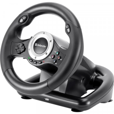 Кермо Defender Turbo Pro for PC/PS3/PS4/Xbox USB (64291)