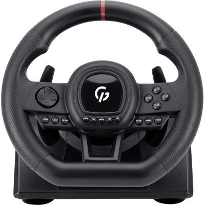 Кермо GamePro RW038PM з педалями та коробкою передач PC/XBOX360/XBOXONE/SWITCH/PS3/PS4 (RW038PM)