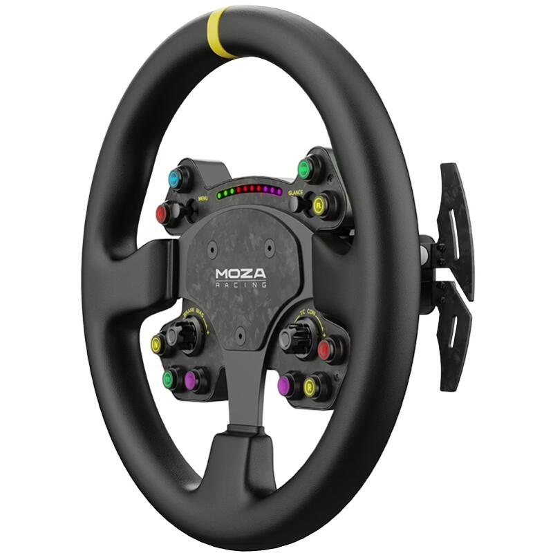 Кермо MOZA Racing RS V2 Steering for PC, 33cм., 10кн., RGB (RS25_Moza)