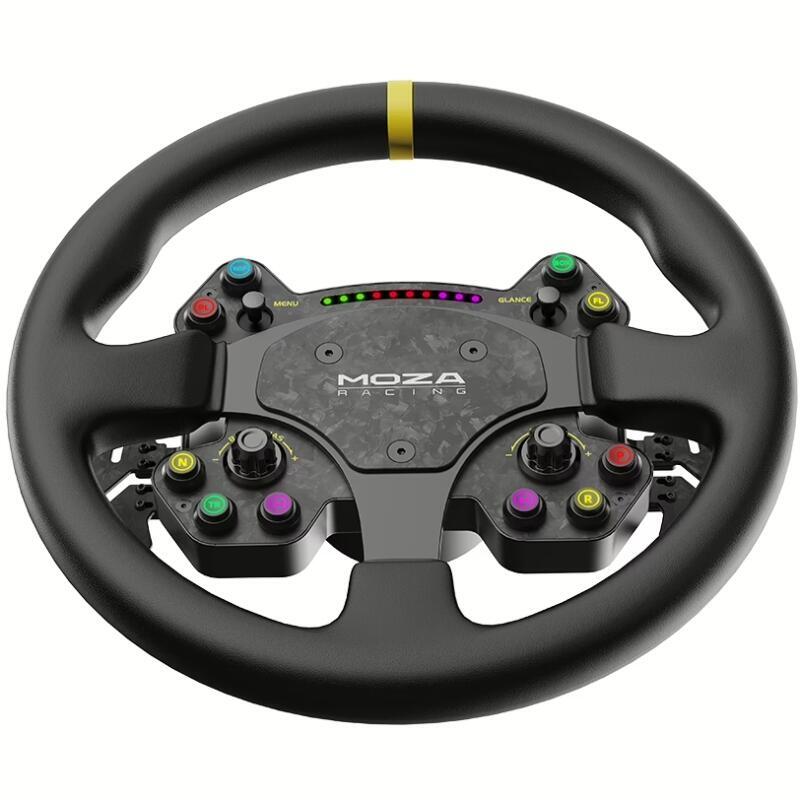 Кермо MOZA Racing RS V2 Steering for PC, 33cм., 10кн., RGB (RS25_Moza)