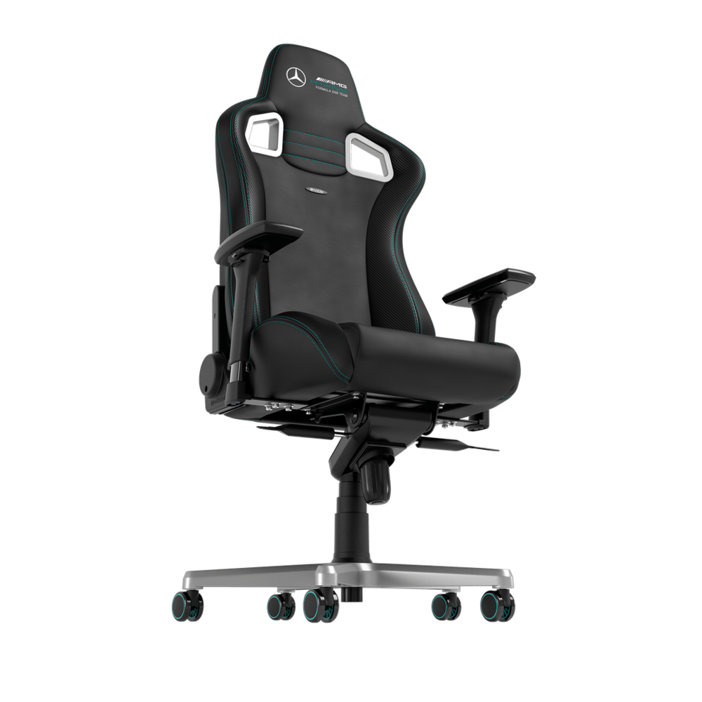 Крісло геймерське Noblechairs EPIC Mercedes-AMG Fo rmula One Team EPIC Mercedes-AMG Formula One NOBLECHAIRS (NBL-EPC-PU-MPF) (1516806)