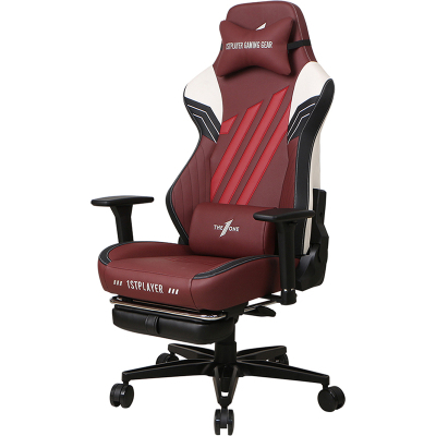 Крісло для геймерів 1stPlayer Duke Black/White/Red