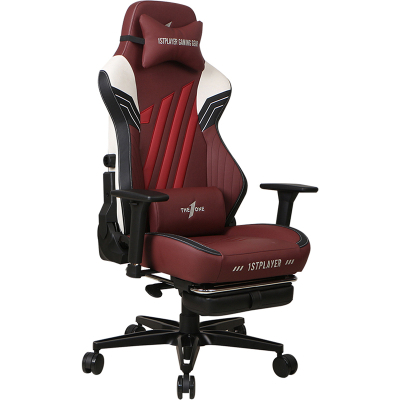 Крісло для геймерів 1stPlayer Duke Black/White/Red