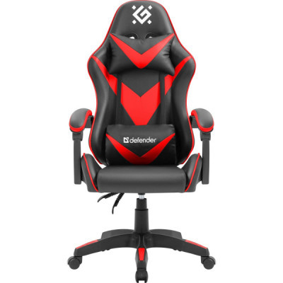 Крісло ігрове Defender xCom Black/Red (64337)