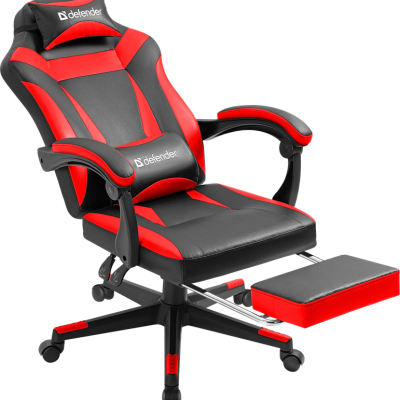 Крісло ігрове Defender Cruiser Black-Red (64344)