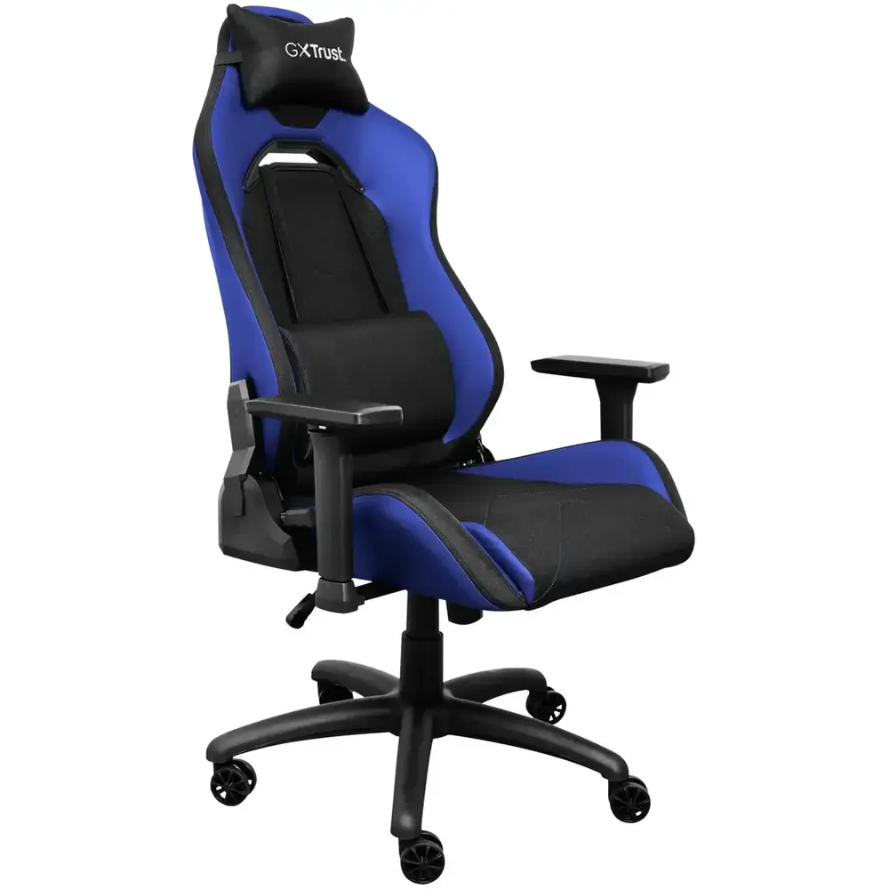 Крісло Trust GXT714B Ruya ECO, ПУ шкіра, 3D-Armrests, синій (25131_TRUST) (1599047)