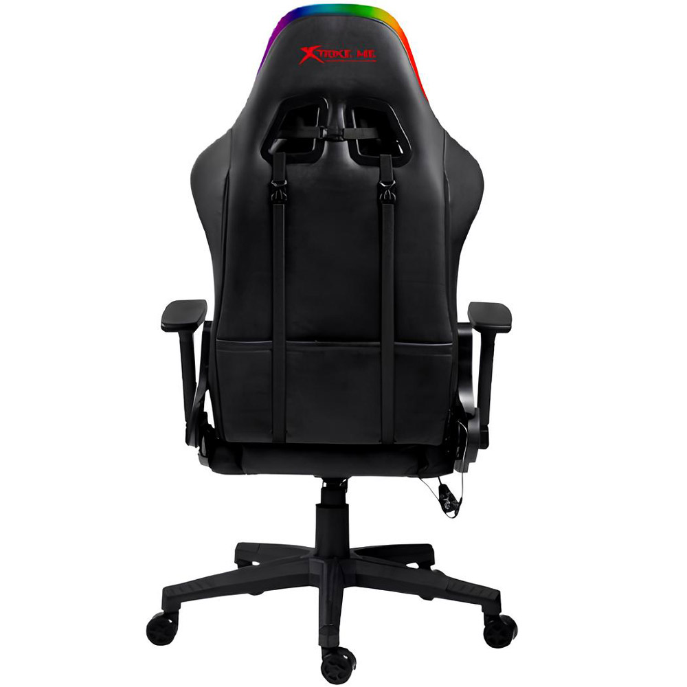 Крісло ігрове Xtrike ME Advanced Gaming Chair GC-907 RGB Black/Red (GC-907)