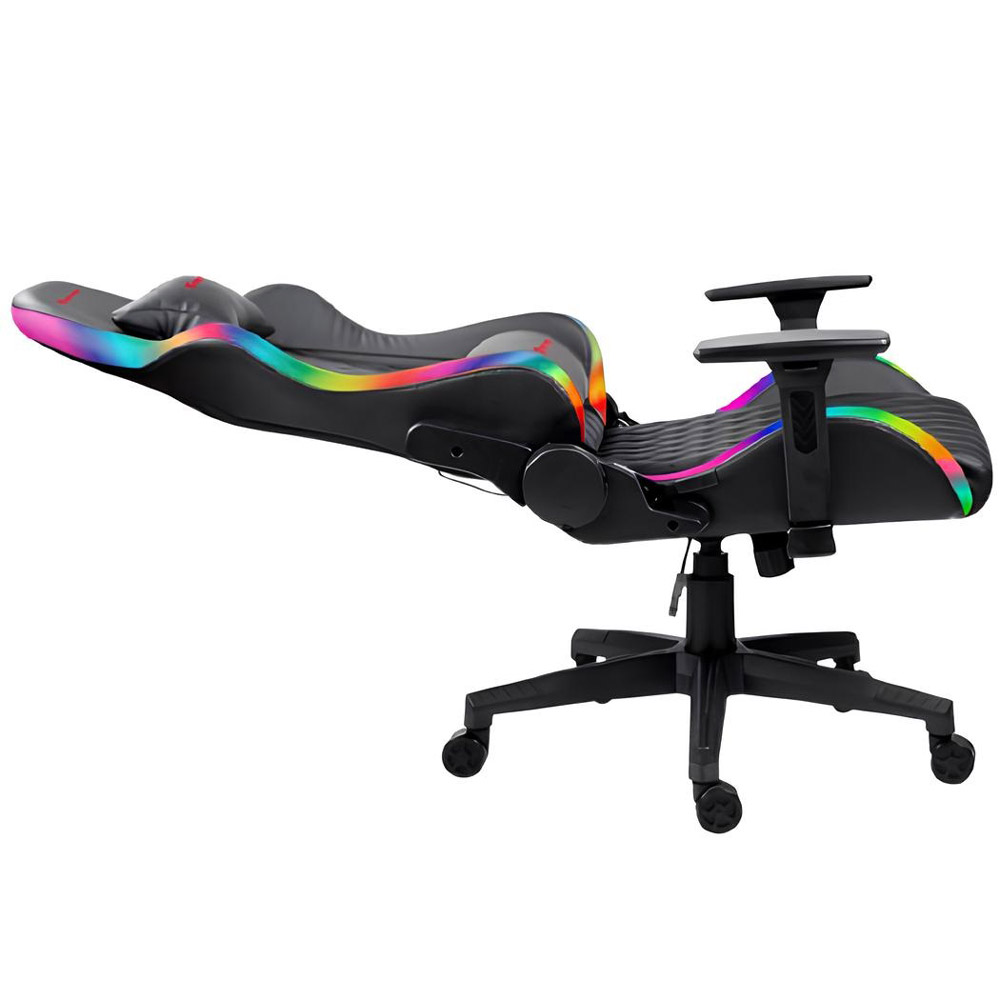 Крісло ігрове Xtrike ME Advanced Gaming Chair GC-907 RGB Black/Red (GC-907)