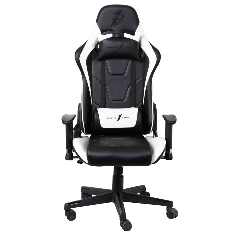 Крісло для геймерів 1stPlayer FK2 Black White