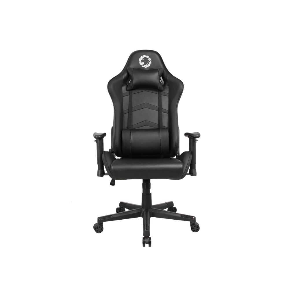 Геймерське крісло GameMax GCR09 Black Gaming Chair зручне ергономічне геймерське крісло GCR09 Black GCR09 Black GAMEMAX (GCR09 Black) (1824067)