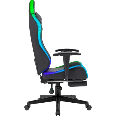 Крісло ігрове Defender Watcher RGB Black (64334)