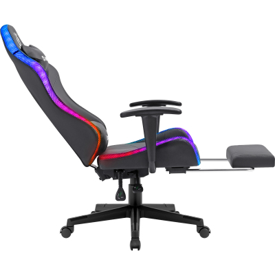 Крісло ігрове Defender Watcher RGB Black (64334)